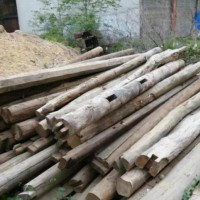 出售拆迁旧木头，直径8厘米以上